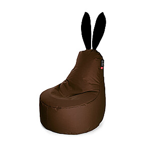 Qubo™ Mommy Rabbit Black Ears Chocolate POP FIT пуф кресло-мешок