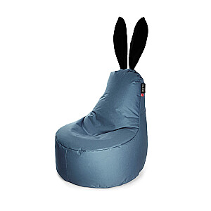 Qubo™ Mommy Rabbit Black Ears Slate POP FIT пуф кресло-мешок