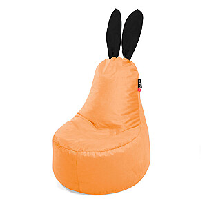 Qubo™ Mommy Rabbit Black Ears Mango VELVET FIT пуф кресло-мешок