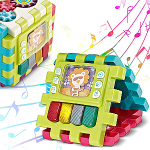 Развивающая игрушка-кубик с мелодией Ricokids 781700