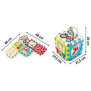 Развивающая игрушка-кубик с мелодией Ricokids 781700