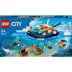 Лодка для дайвинга LEGO City Explorer (60377)