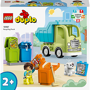 10987 LEGO Duplo pārstrādes kravas automašīna