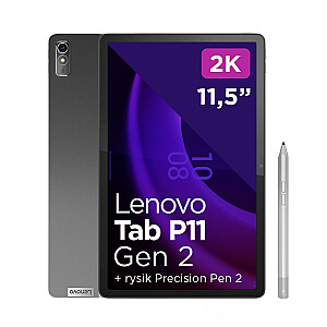Lenovo Tab P11 (2-го поколения) Helio G99 11,5 дюйма, 2K IPS, 400 нит, 120 Гц, 6/128 ГБ, Mali-G57 LTE, Android Storm Grey