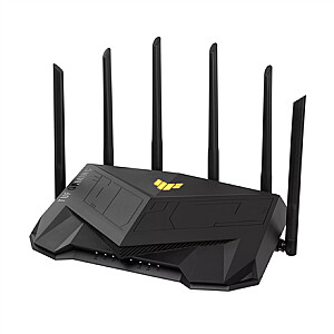 Asus Wireless Wifi 6 Dual Band Gaming Router TUF-AX6000 802.11ax, 1148+4804 Mbit/s, 10/100/1000 Mbit/s, Ethernet LAN (RJ-45) ports 5, Antenna type External