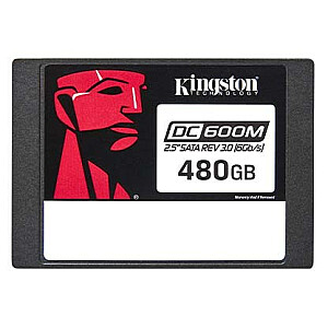 Kingston Technology DC600M 2,5 дюйма, 480 ГБ, Serial ATA III, 3D TLC NAND