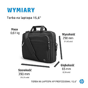 HP 15,6 collu profesionāla piezīmjdatora soma