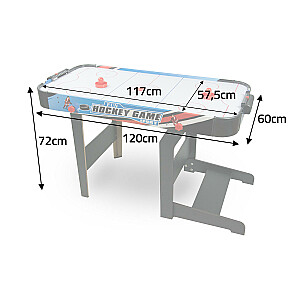 Liels saliekamais galds gaisa hokejam NS-427