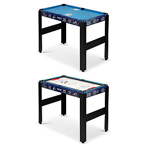 Universāls spēļu galds 12in1 106x59x90 cm NS-801 melns