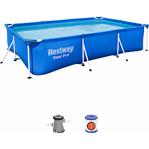 Каркасный бассейн Bestway Steel Pro 300x201см (56411) от Bestway