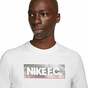 Мужская футболка Nike NK Fc Tee Seasonal Block белая DH7444 100 (L)