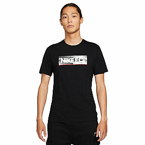 Мужская футболка Nike NK Fc Tee Seasonal Block черная DH7444 010 (M)