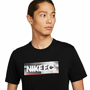 Мужская футболка Nike NK Fc Tee Seasonal Block черная DH7444 010 (M)