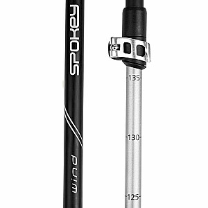 Nūjošanas nūjas Spokey Wind melnas 929472