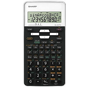 Kalkulators Sharp EL-531TH balta kaste (SH-EL531THWH)