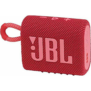 Skaļrunis JBL GO 3 sarkans
