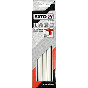 Yato White Glue ieliktņi 11,2 x 200 mm 5 gab (YT-82438)