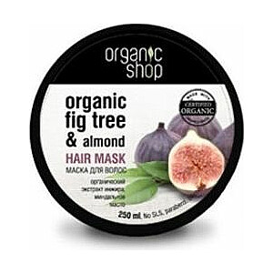 Organic Shop ORGANIC matu maska GREEK FIGA un ALMOND OIL 250 ml
