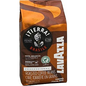 Kafijas pupiņas Lavazza Tierra Brazile 1kg