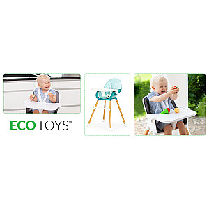 Стульчик для кормления 2в1 ECOTOYS