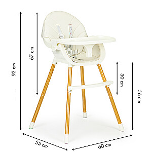 Barošanas krēsls 2in1 ECOTOYS