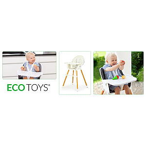 Barošanas krēsls 2in1 ECOTOYS