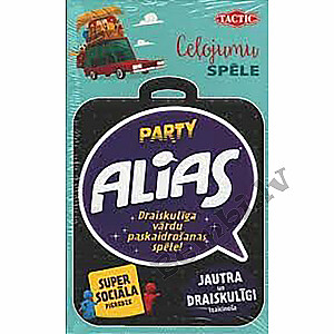 Игра Alias ​​Party, туристическая версия, на латышском языке.