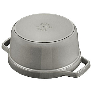 Кастрюля Staub 40509-312-0 5,25 л Круглая Графит, Серый