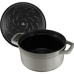 Кастрюля Staub 40509-312-0 5,25 л Круглая Графит, Серый