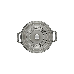 Кастрюля Staub 40509-312-0 5,25 л Круглая Графит, Серый