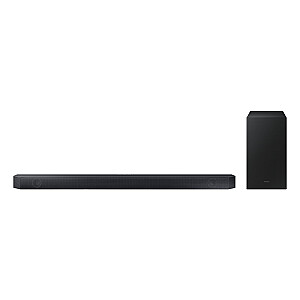 Skaļrunis Samsung Soundbar HW-Q60C/EN Black 3.1 kanāliem 31 W