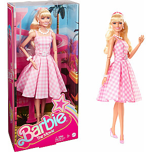 Barbie Doll Mattel Margot Robbie Doll kā Bārbija (rozā kleita) HPJ96