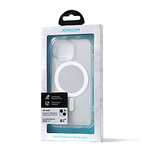 Joyroom JR-14D8 Transparent Magnetic Case for Apple iPhone 14 Pro Max 6.7 " (MagSafe Compatible)