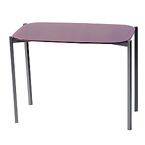 Журнальный столик VERONIQUE 67x39xH52 см фиолетовый 300118