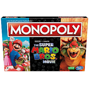 MONOPOLY Настольная игра Super Mario Movie (на англ. языке)