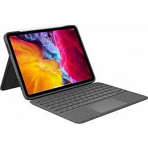 Чехол Logitech Keyboard Case для iPad Pro 11 (1-го и 2-го поколения) Folio Touch Grey