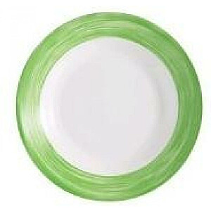 Щетка зеленая суповая тарелка 22,5см, Luminarc