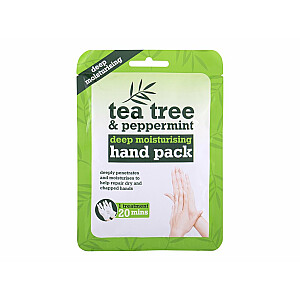 Tea Tree & Peppermint Deep Hydrating Hand Mask Tea Tree 1 gab.