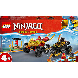 LEGO Ninjago Кай против гоночной машины и велосипедной битвы (71789)