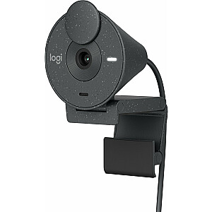 Tīmekļa kamera Logitech Brio 300 Graphite (960-001436)
