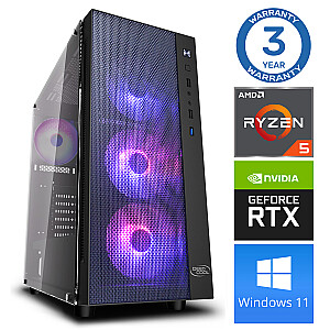 Игровой компьютер INTOP Ryzen 5 3600 16GB 240SSD M.2 NVME RTX4060Ti 8GB WIN11Pro