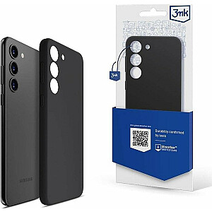 3MK Etui 3MK silikona maciņš priekš Samsung Galaxy S23 melns/melns