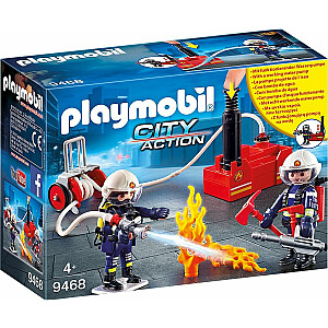 Playmobil City Action ugunsdzēsēju mašīna ar kāpnēm (9463)
