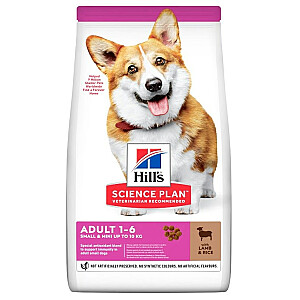 HILL"S SP Canine Adult SMALL&MINI LAMB&RICE 1,5KG