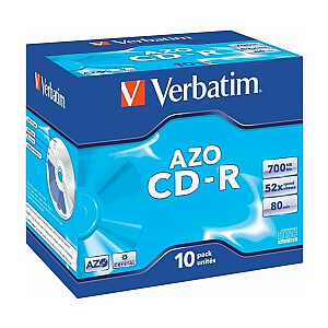 Матрицы CD-R AZO Verbatim 700MB 1x-52x