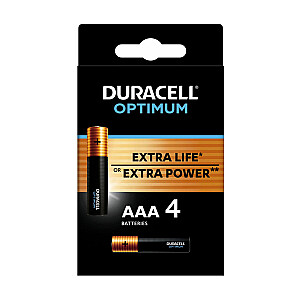 Батарейки Duracell Optimum AAA 4 шт.