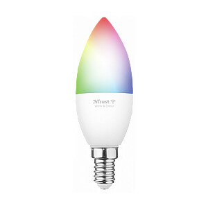 LED spuldze Trust Smart WiFi LED Candle E14 White & Color