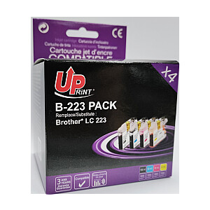 Чернильный картридж UPrint Brother LC223 Multipack