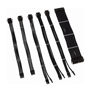 PSU Kabeļu Pagarinātāji Kolink Core 6 Cables Black