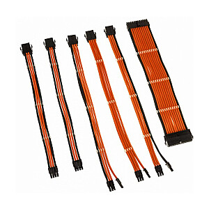 PSU Kabeļu Pagarinātāji Kolink Core 6 Cables Orange